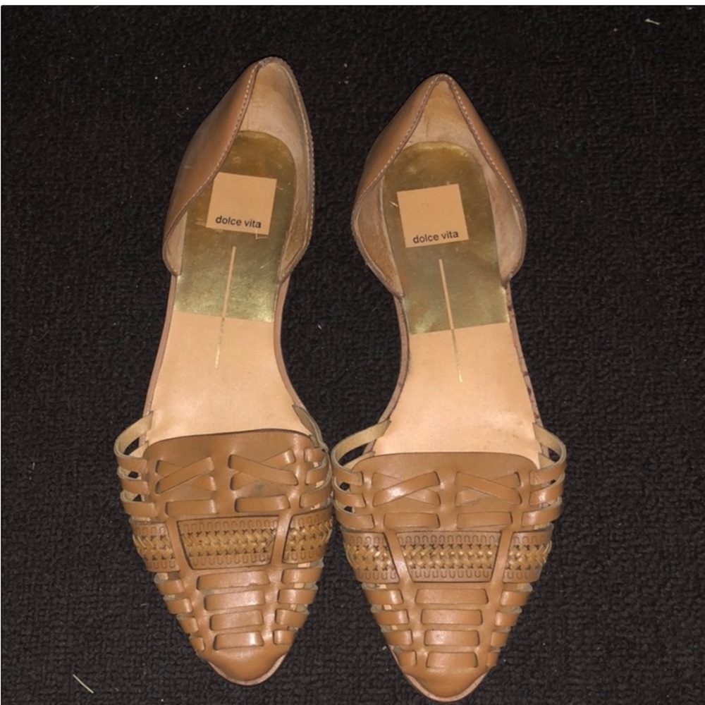 Tan Dolce Vita Sandals 8.5